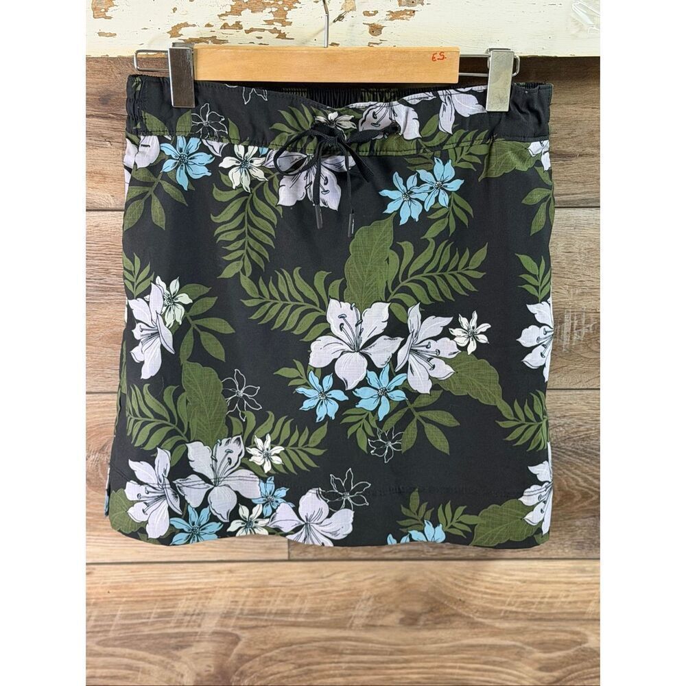 Speedo Women’s M Tropical Floral Skort Coastal Islandcore Casual Summer Resort